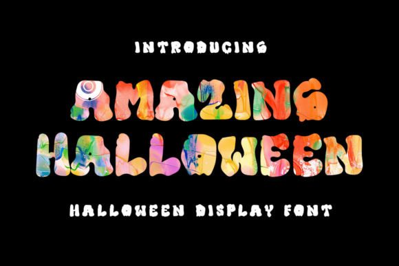 Amazing Halloween: The Perfect Display Typeface for Spooky Digital Brands