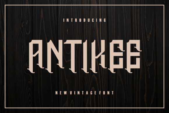 Antikee: The Modern Display Font That Brings Creative Campaigns to Life