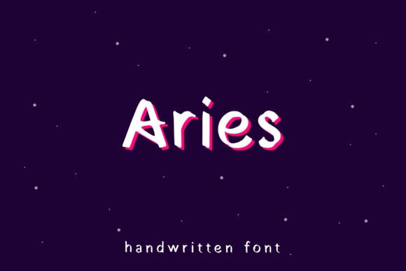 Aries Modern Display Font for Editorial Design