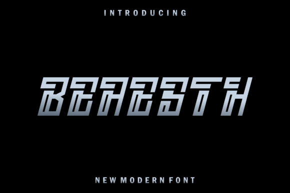 Beaesth: A Modern Display Font for Elegant Web Design