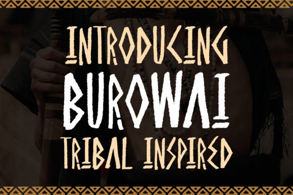 Burowai Font for Bold Branding and Creative Campaigns