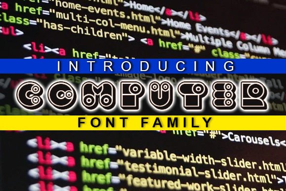 Computer: The Futuristic Display Font for High-Impact Campaigns