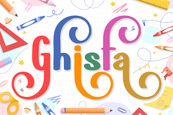 Ghisfa: The Playful Display Font for Your Brand
