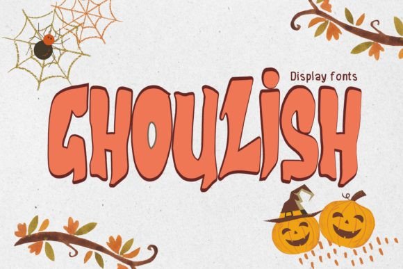 Ghoulish: The Spooky Display Typeface for Creative Makers
