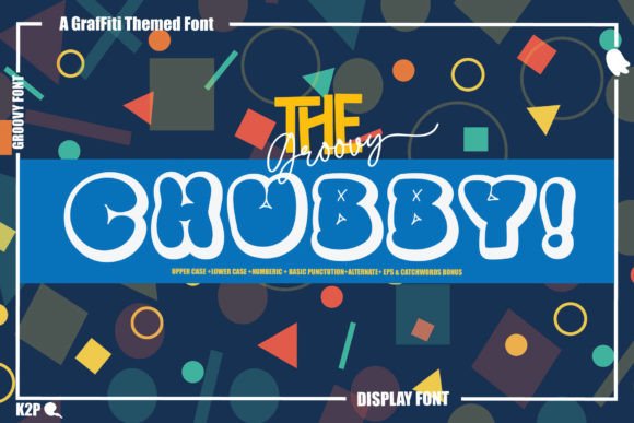 Groovy Chubby: The Playful Display Font for Handmade Shop Branding
