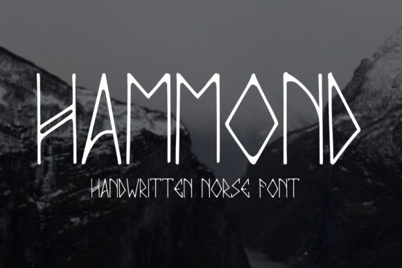 Hammond Font for Modern and Cultured Editorial Design