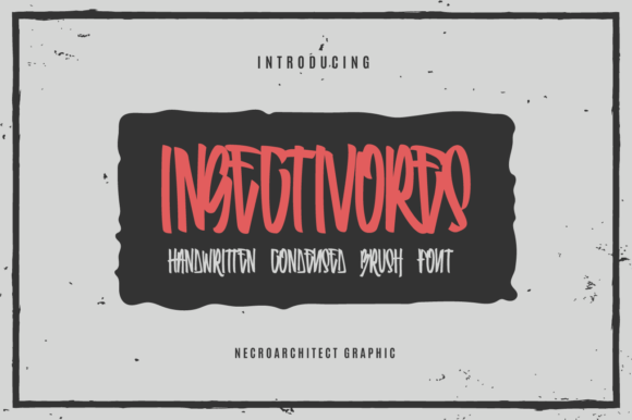 Insectivores Font for Bold Web Design