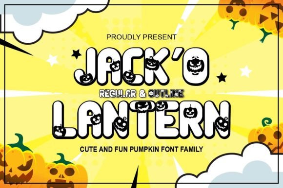 Jack O Latern: A Playful Display Font for Creative Branding