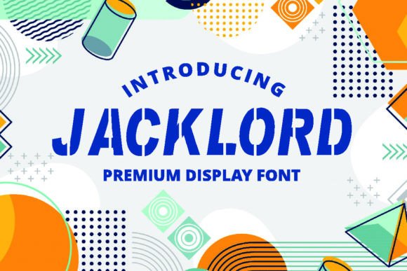 Jacklord: The Power-Packed Display Font for Your Creative Shop