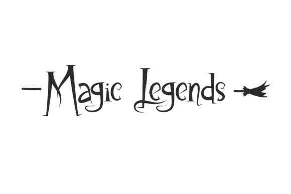 Magic Legends: The Premium Display Font for Magical Branding