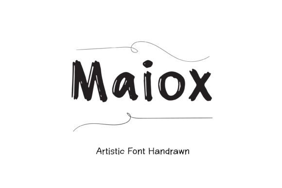 Maiox: The Artistic Display Font That Elevates Campaign Visuals