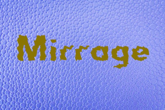 Mirrage: The Quirky Display Font That Elevates Campaign Visuals