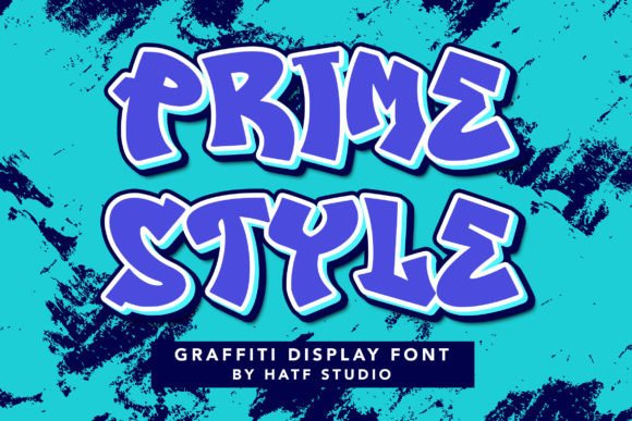 Prime Style: A Graffiti-Inspired Display Font for Bold Web Design