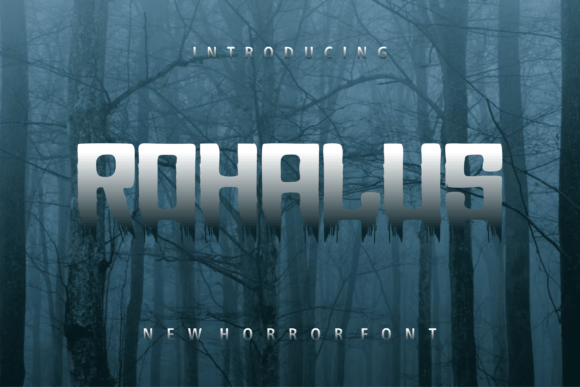 Rohalus: A Display Font for Elegant Branding